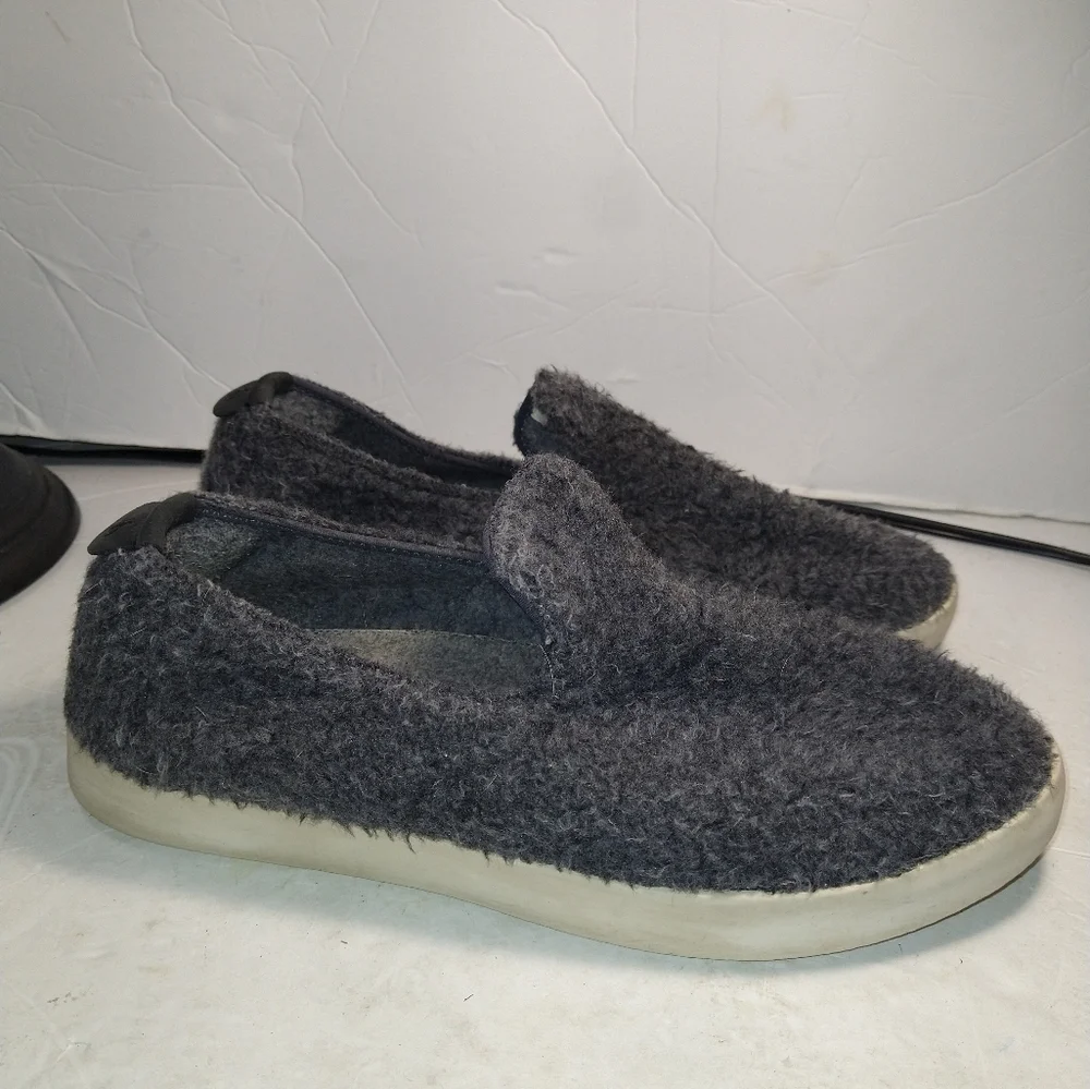 Allbirds Wool Lounger Fluff Comfort Merino Wool Slip On Shoes Men's sz 9